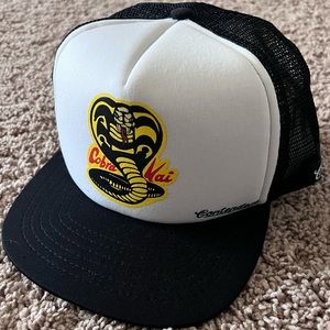 CONTENDERS "Cobra Kai" Trucker Hat!!! BRAND NEW with Cardboard still inside brim